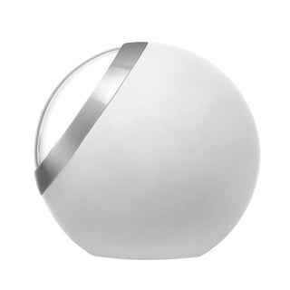 White Table Clock, 60 mm, Side View