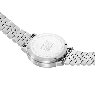 stop2go, Stainless Steel, Case back view with SBB engraving