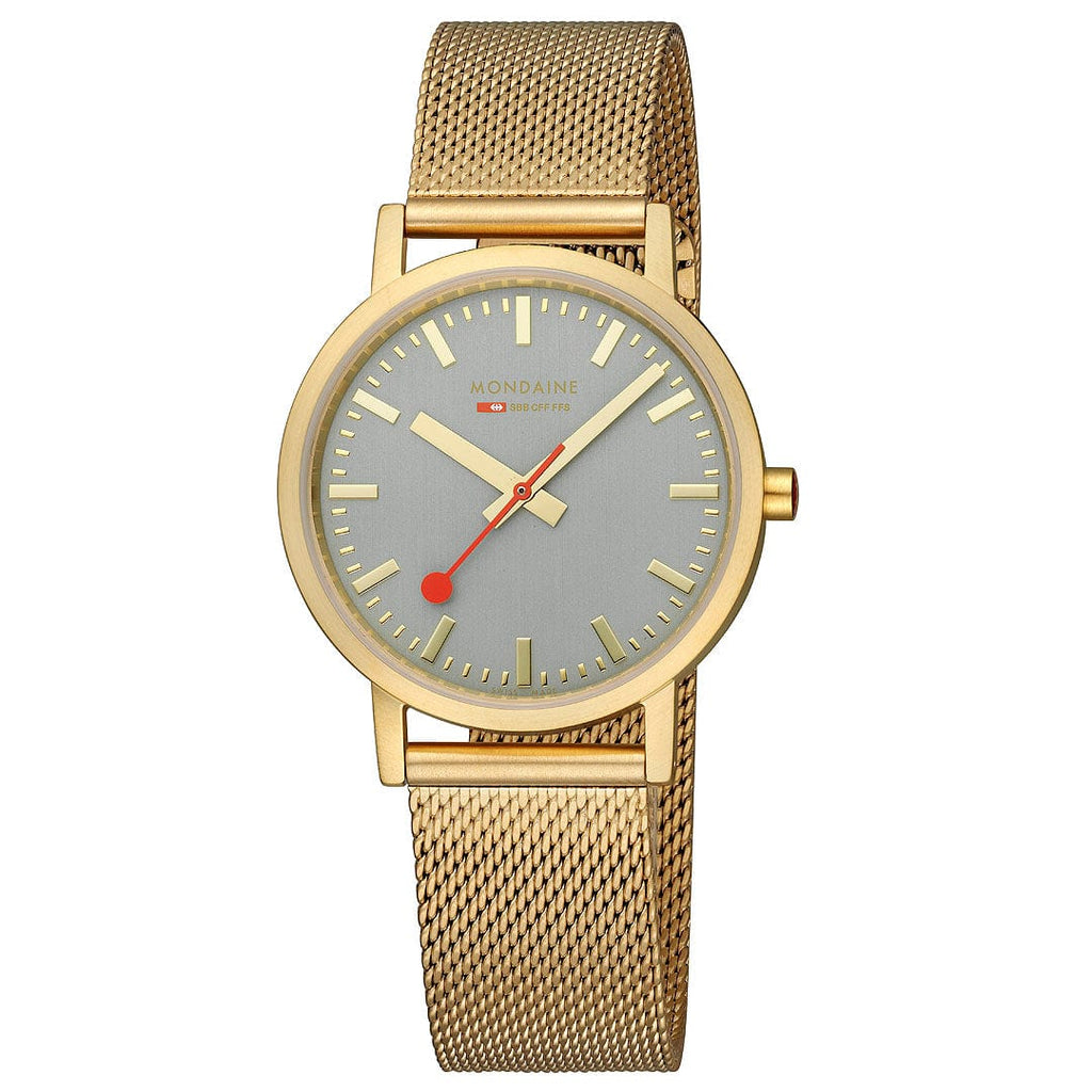 Mondaine Classic Stainless Steel Analogue Watch 36mm