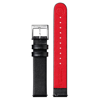Black Vegan Grape Leather Strap, 16 mm, FGM.3116.21Q.K