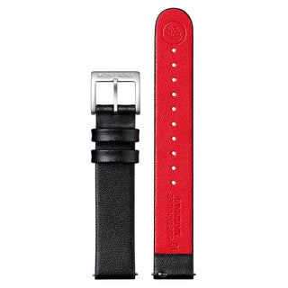 Black Vegan Grape Leather Strap, 16 mm, FGM.3116.21Q.1.K