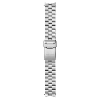 Stainless steel bracelet brushed, 20mm, FMM.22720.ST.EM1.K, Front view of the stainless steel bracelet