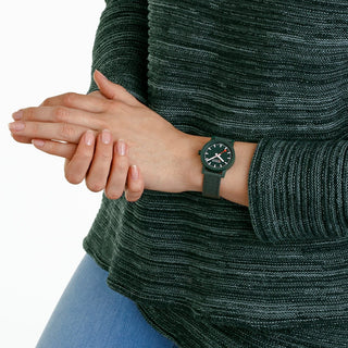 essence, 32mm, Park Green sustainable watch, MS1.32160.LF, Mood image