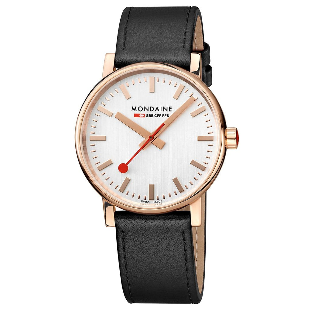 evo2, Black, 40 mm – Mondaine United Kingdom