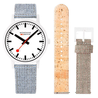 essence, 41mm, sustainable watch for men and women, MS1.41110.LD.SET, Front view
