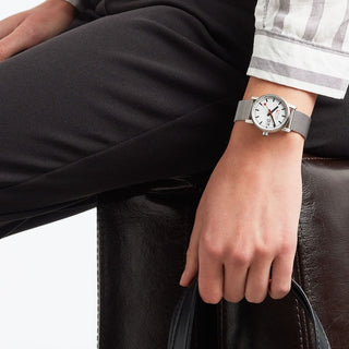 evo2, 30 mm, stainless steel watch for women, MSE.30210.SM, Mood image with wrist watch worn
