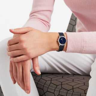 Discontinued | Helvetica Light, 26 mm, minimalist leather watch, MH1.L1140.LD