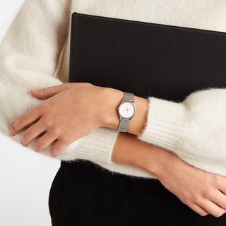Discontinued | Helvetica Light, 26 mm, minimalist stainless steel watch, MH1.L1110.SM