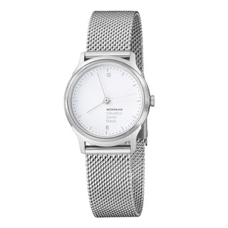 Discontinued | Helvetica Light, 26 mm, minimalist stainless steel watch, MH1.L1110.SM