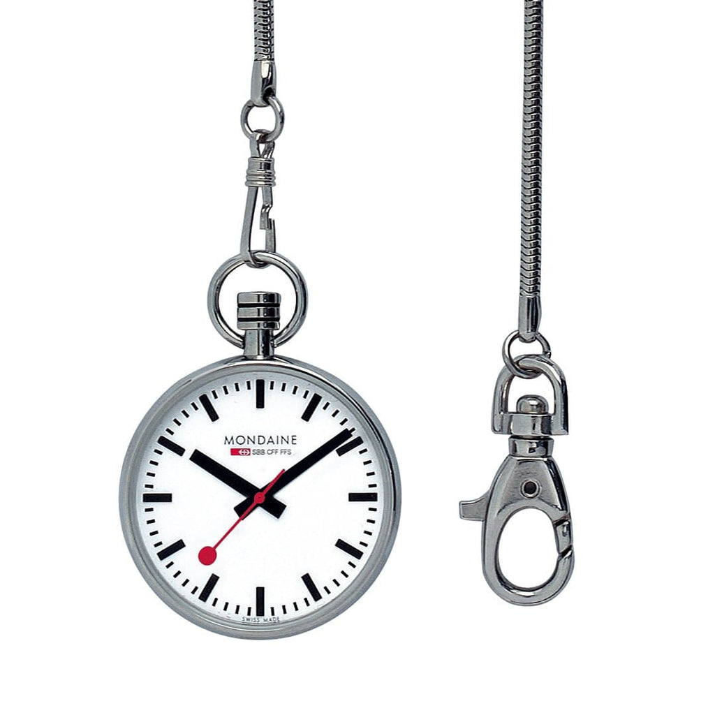 Pocket Watch 43mm, stainless steel Mondaine UK – Mondaine