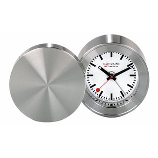 Table clock, travel alarm, 50 mm, MSM.64410, Front view