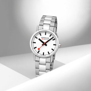 Classic, Silver Stainless Steel, 30 mm	, Front view