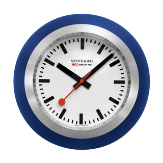 Blue Table Clock, 60 mm