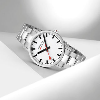 Classic, Silver Stainless Steel, 40 mm