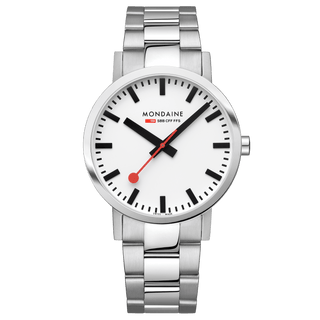 Classic, Silver Stainless Steel, 40 mm