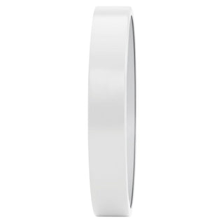 White Wall clock, 25 cm, Side View
