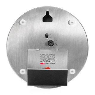 Silver Coloured Table and Alarm Clock, 12,5 cm