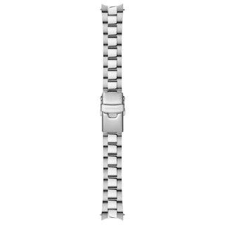 Classic, Silver Stainless Steel, 30 mm	, Front view of the strap