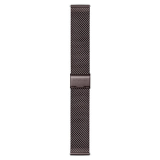Classic, Brown Stainless Steel, 40 mm	, Front view of the strap