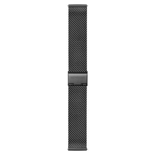 Classic, IP Grey Stainless Steel, 40 mm	, Front view of the strap