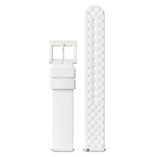 essence, White, 32 mm, MS1.32110.RA	, Front view of the strap
