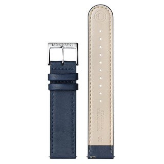 Doppio Solar, Blue Vegan Apple Leather, 41 mm, Strap