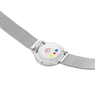 Doppio, Stainless Steel, 33 mm	, Case back view