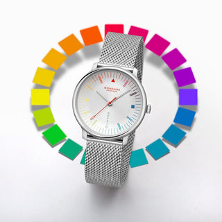Doppio, Stainless Steel, 33 mm	, Front view