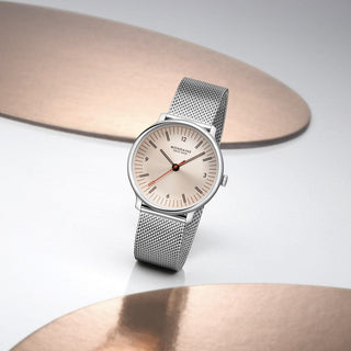 Doppio, Stainless Steel, 33 mm	, Front view