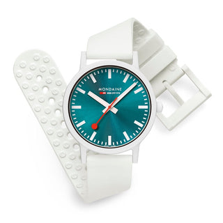 essence Teal Limited Edition, White, 41 mm	, Front view