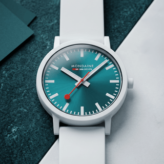 essence Teal Limited Edition, White, 41 mm	, Front view