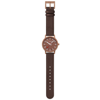 essence Mocha Limited Edition, Brown Vegan Grape Leather, 41 mm	, Front view