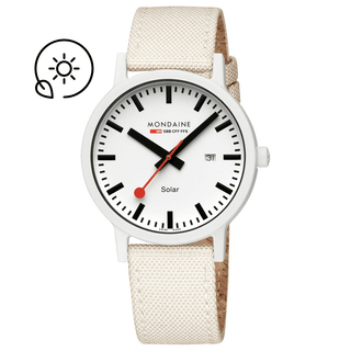 essence Solar, White, 41 mm	, Front view