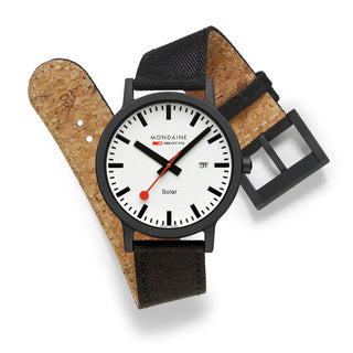 essence Solar, Black, 41 mm	, Front view