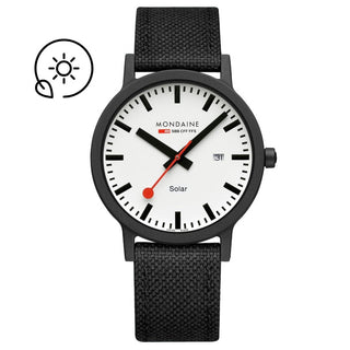 essence Solar, Black, 41 mm	, Front view