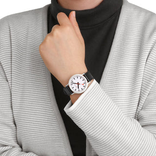 Stop2Go, Vegan Grape Leather, Mood image with wrist watch worn
