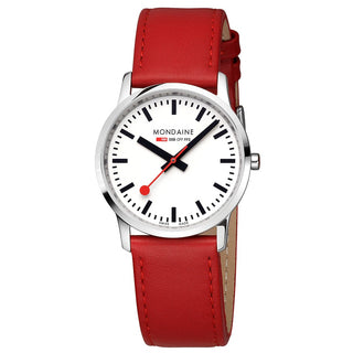 Simply Elegant, Red, 36 mm, A400.30351.11SBP , Front view