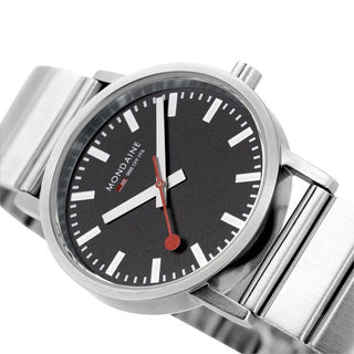 Classic, 36mm, silver stainless steel watch, A660.30314.16SBW, Detail view of the watch dial