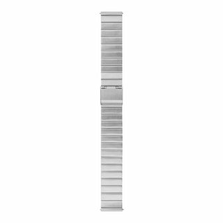 Stainless steel brushed bracelet, 18mm, FMM.22618.ST.1M.K, Front view of the stainless steel bracelet