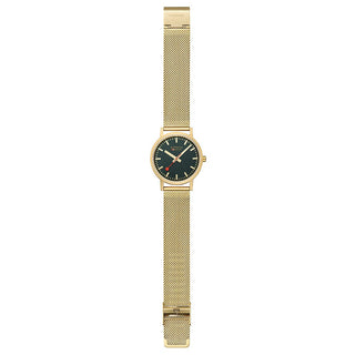Classic, 40 mm, Forest Green Golden stainless steel Watch, A660.30314.60SBM, front view