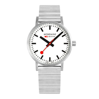 Classic, 40mm, silver stainless steel watch, A660.30360.16SBJ, Front view