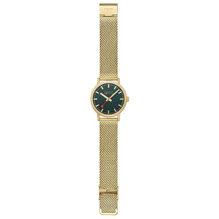 Classic, 40 mm, Forest Green Golden Stainless Steel Watch, A660.30360.60SBM, front view
