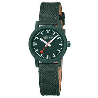 essence, 32mm, Park Green sustainable watch, MS1.32160.LF, Front view