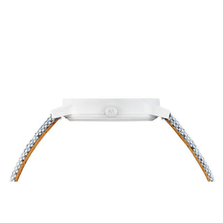 essence, 41mm, sustainable watch for men and women, MS1.41110.LD.SET, Side view with white crown and textile strap
