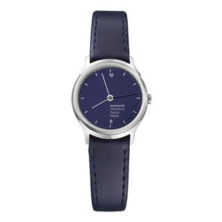 Discontinued | Helvetica Light, 26 mm, minimalist leather watch, MH1.L1140.LD