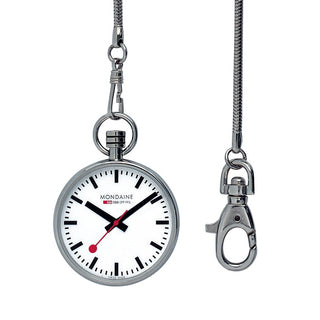 Pocket Watch - 43mm, stainless steel, Front view