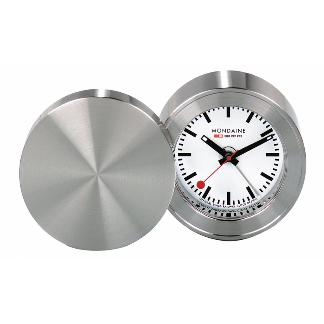 Table clock, travel alarm, 50 mm, Mondaine UK